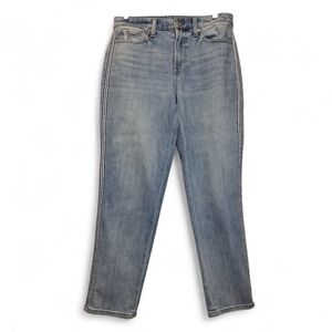 Talbots Women's Modern Ankle Jean Light Wash Straight Leg Denim 4